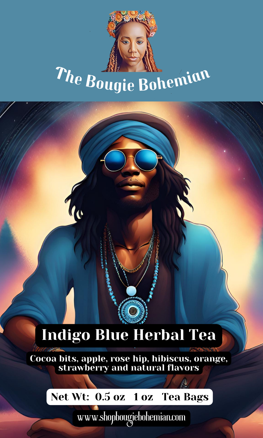 Indigo Blue Herbal Tea